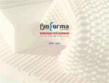 Tablet Screenshot of bioformaitaly.com